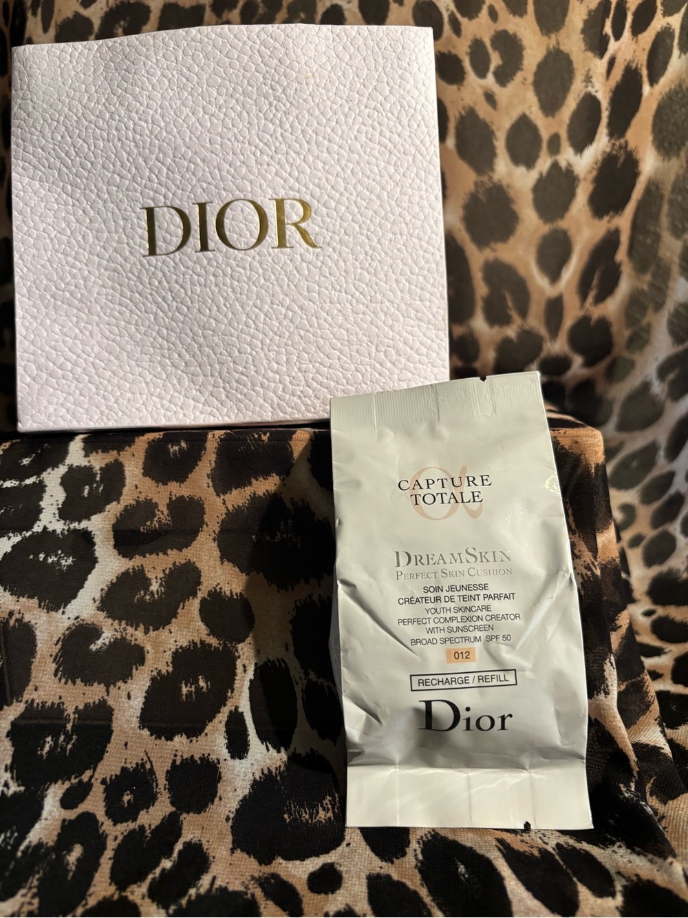 Dior Capture Totale Dreamskin cushion foundation refill tester new sealed